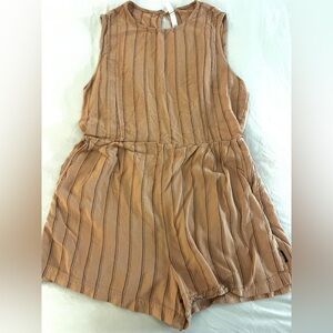 RVCA shorts romper medium